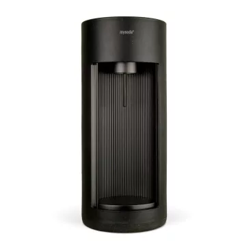   Mysoda Glassy Szódagép, Fekete - 1 db 1L Palack + 1 db Co2 Patron