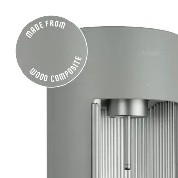   Mysoda Glassy Szódagép, Galambszürke - 1 db 1L Palack + 1 db Co2 Patron