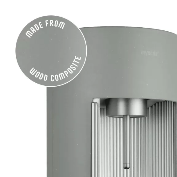 Mysoda Glassy Szódagép, Galambszürke - 1 db 1L Palack + 1 db Co2 Patron