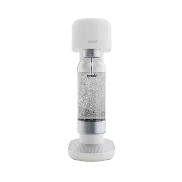   Mysoda Ruby 2 Szódagép, Fehér-Ezüst + 1 db 1L palack + Co2 patron