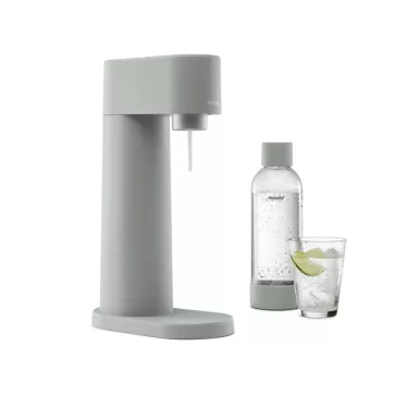 Mysoda Woody Galambszürke szódagép, 1L palack, Co2 patron