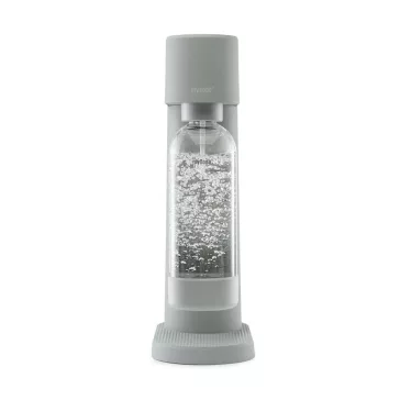 Mysoda Woody Galambszürke szódagép, 1L palack, Co2 patron