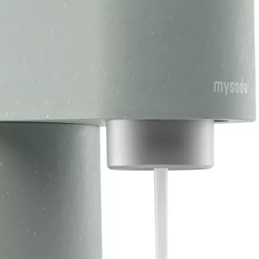 Mysoda Woody Galambszürke szódagép, 1L palack, Co2 patron