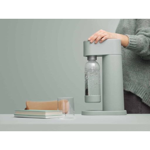 Mysoda Woody Galambszürke szódagép, 1L palack, Co2 patron