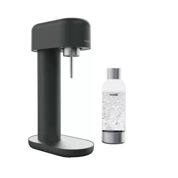   Mysoda Ruby 2 Szódagép, Fekete-Ezüst + 1 db 1L palack + Co2 patron