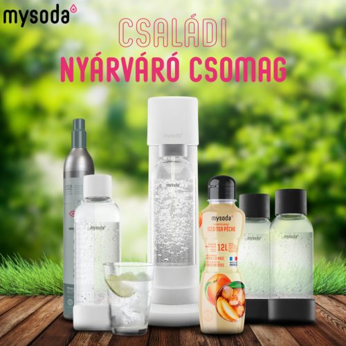 Mysoda - Nyárváró I. Családi csomag - Fehér Woody szódagép