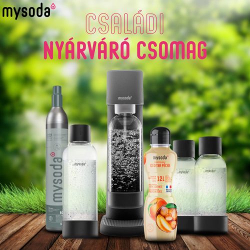 Mysoda - Nyárváró II. Családi csomag - Fekete Woody szódagép